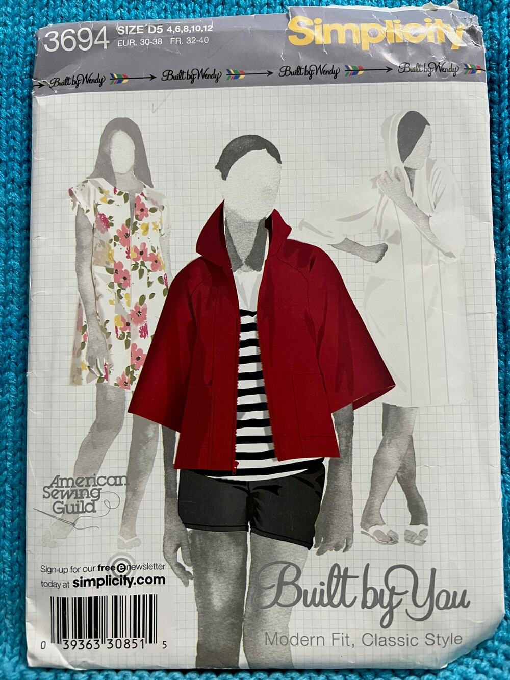 McCalls 3694 Sewing pattern dress mini dress hoodie size 4 6 8 10 12